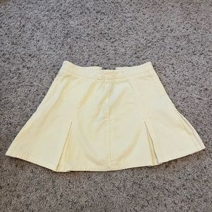 BDG (Urban Outfitters) Creme Corduroy Skirt, Size Small